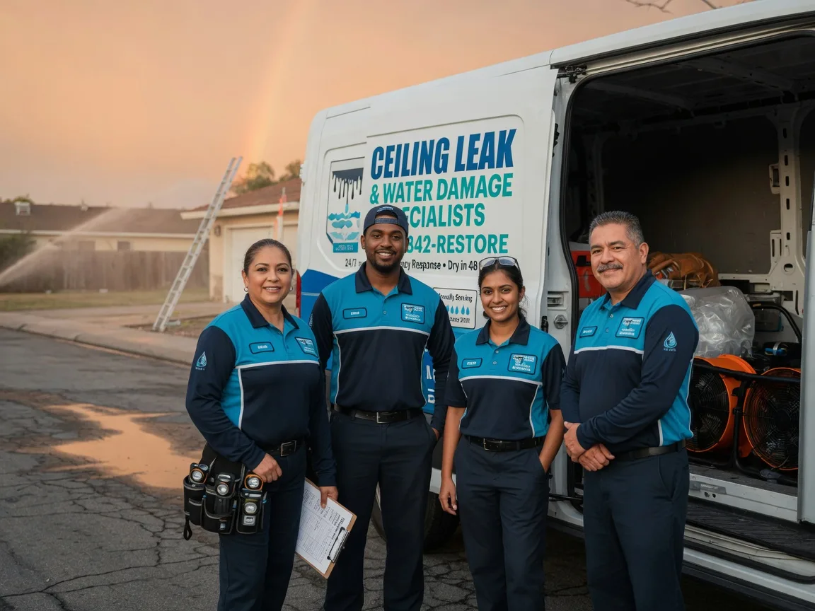 Ceiling Leak Cleanup company in Homer, GA